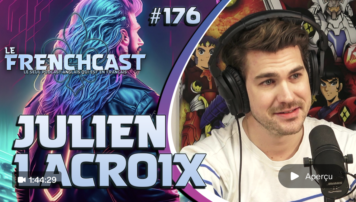 Julien Lacroix invité dans un podcast!