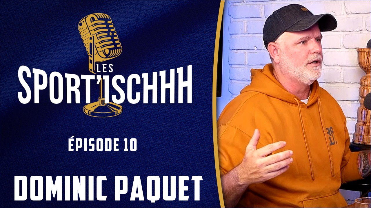 Dominic Paquet raconte une anecdote sur son passé de hockeyeur