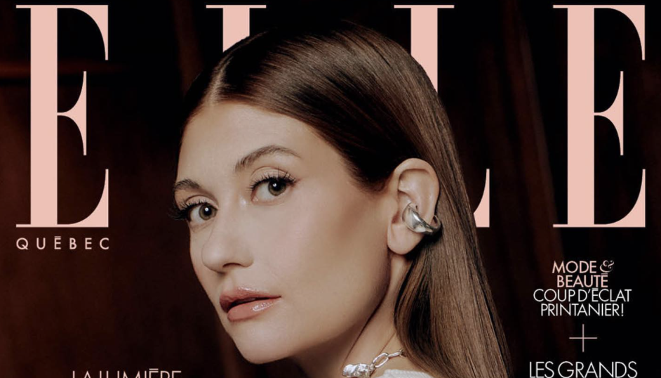 Katherine Levac est MAGNIFIQUE en couverture du ELLE Québec