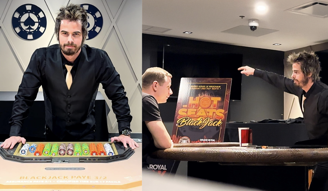 L’humoriste Alex Roof personnifie un croupier dans une nouvelle vidéo hilarante