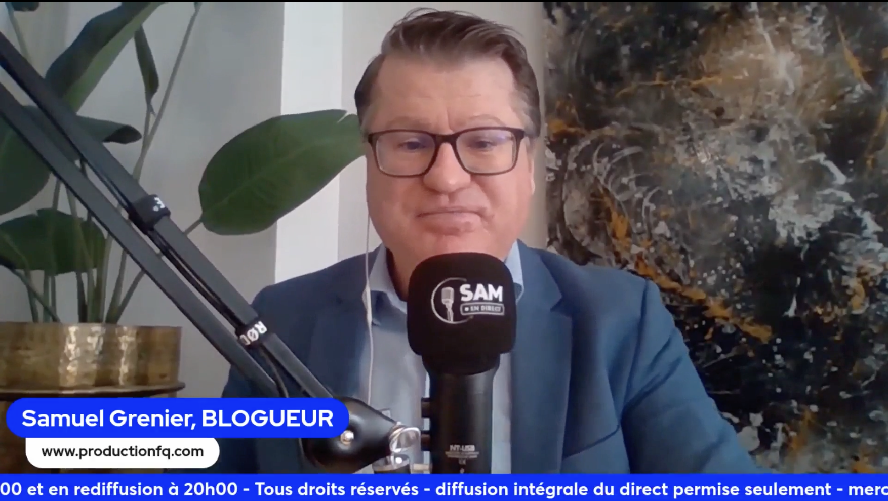 Le blogueur Samuel Grenier critique plusieurs humoristes