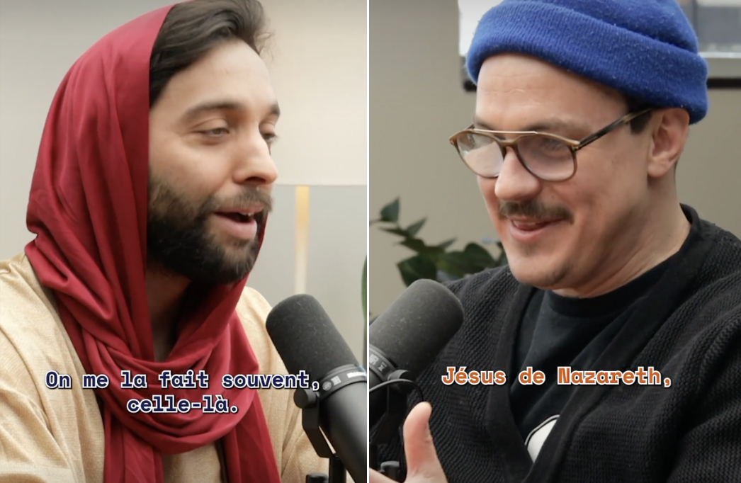 Pour Pâques, le podcast des personnages a reçu Jésus!