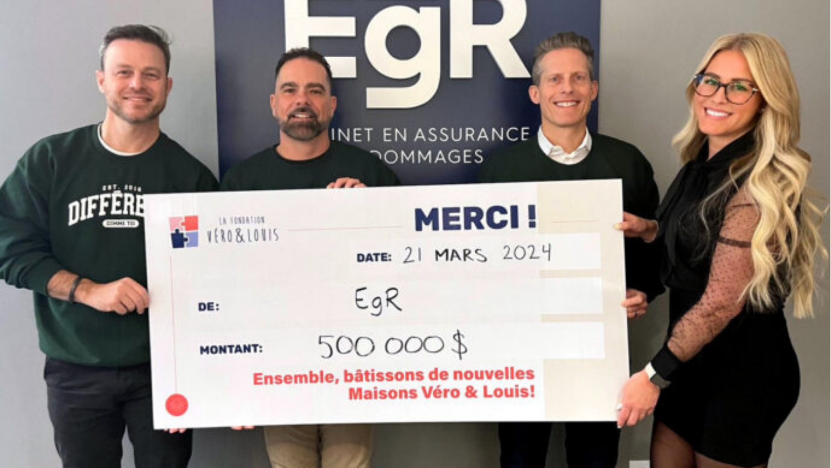 Nouvelle majeure pour la Fondation Véro et Louis