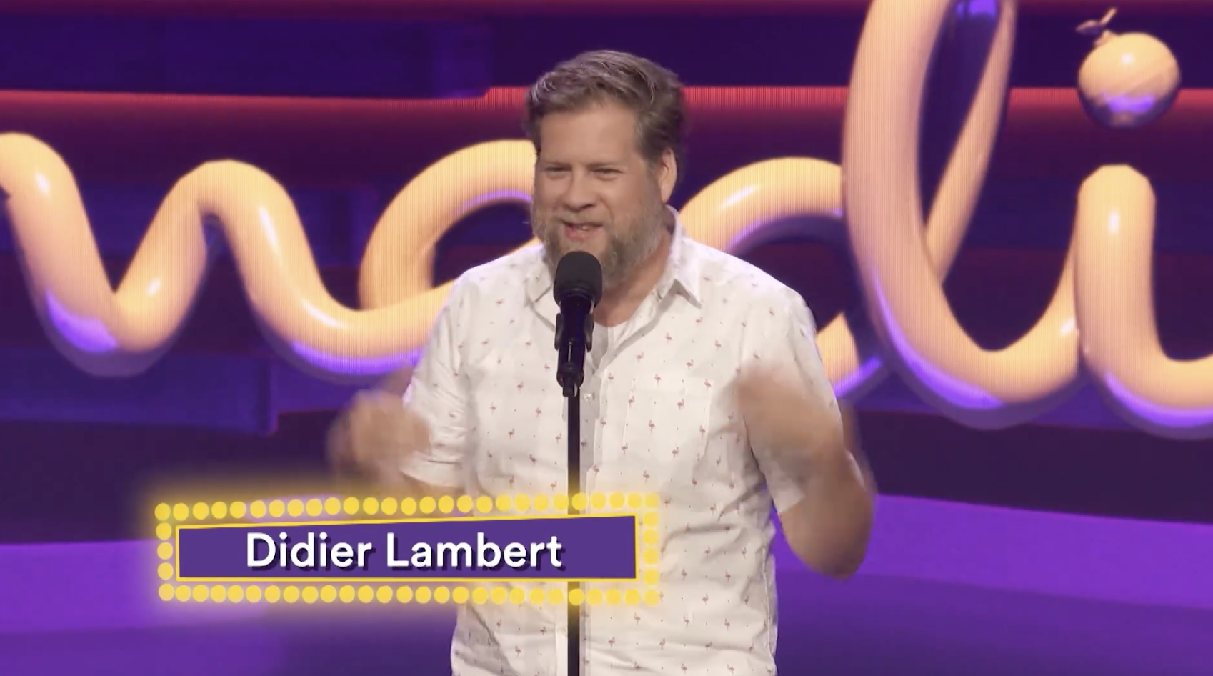ComédiHa partage un extrait de spectacle incroyable de Didier Lambert
