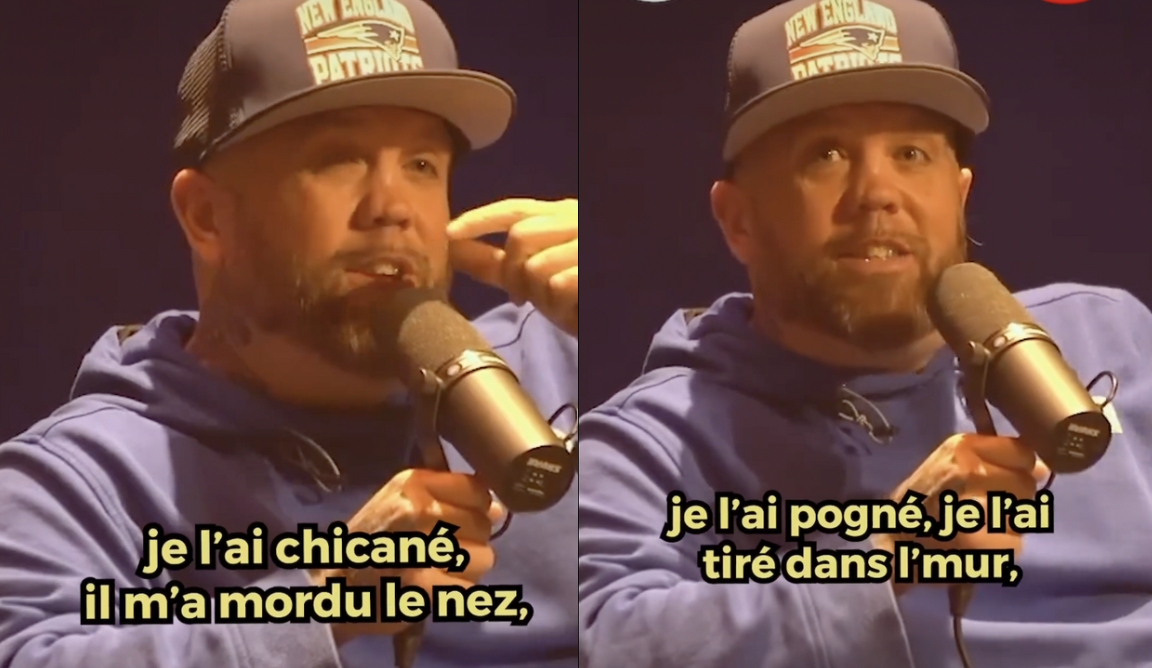 Sir Pathétik raconte la fois où il a lancé un chien dans le mur