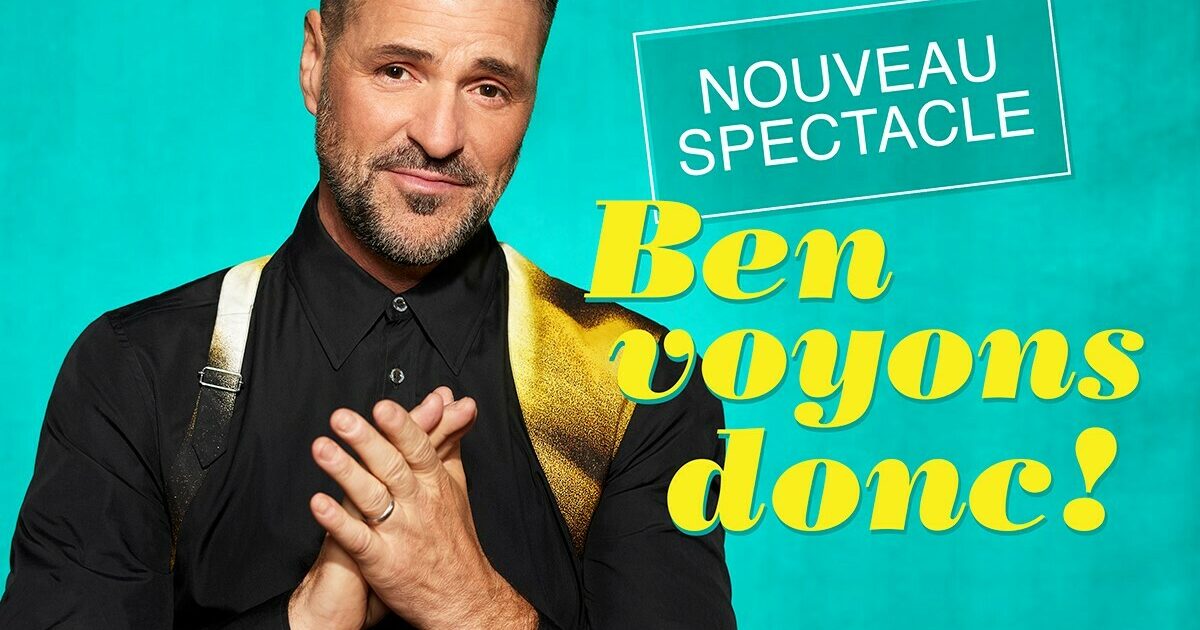 Annonce surprise de Marc Dupré pour son spectacle d’humour