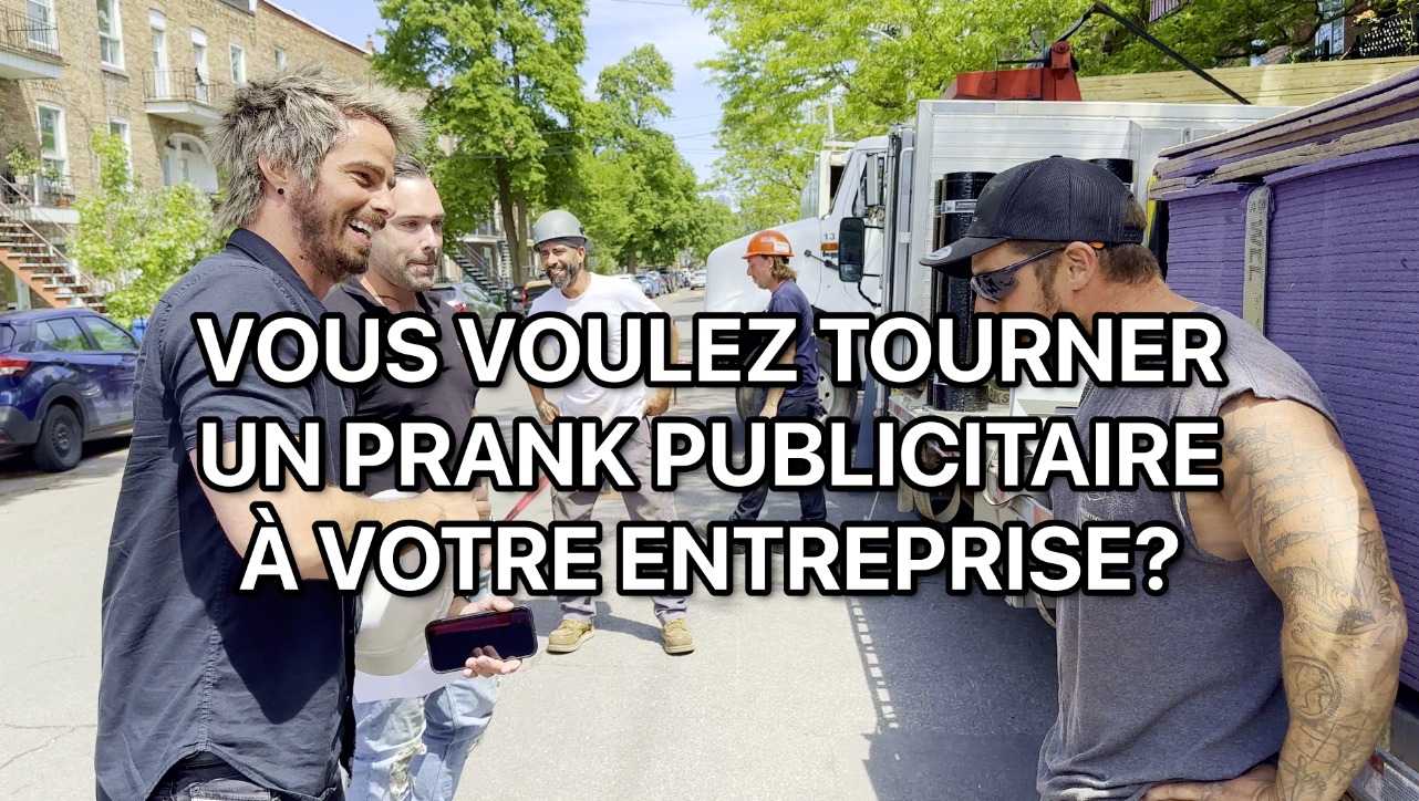L’humoriste Alex Roof offre à piéger votre entreprise!