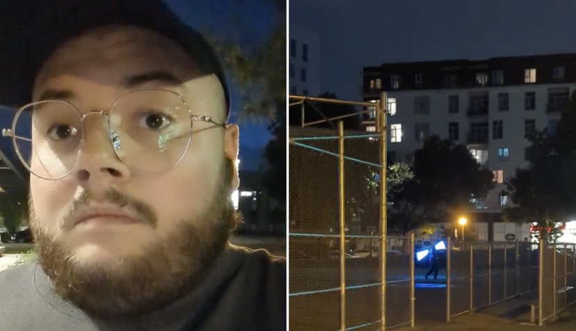 Tommy Néron partage un moment surréel en allant à l’épicerie