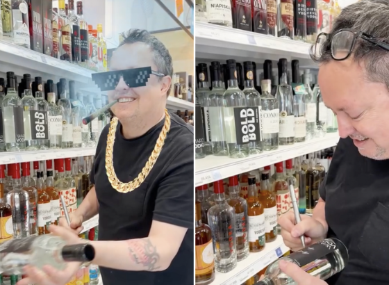 Mike Ward gâte certains amateurs de la Ward Vodka, à la SAQ!