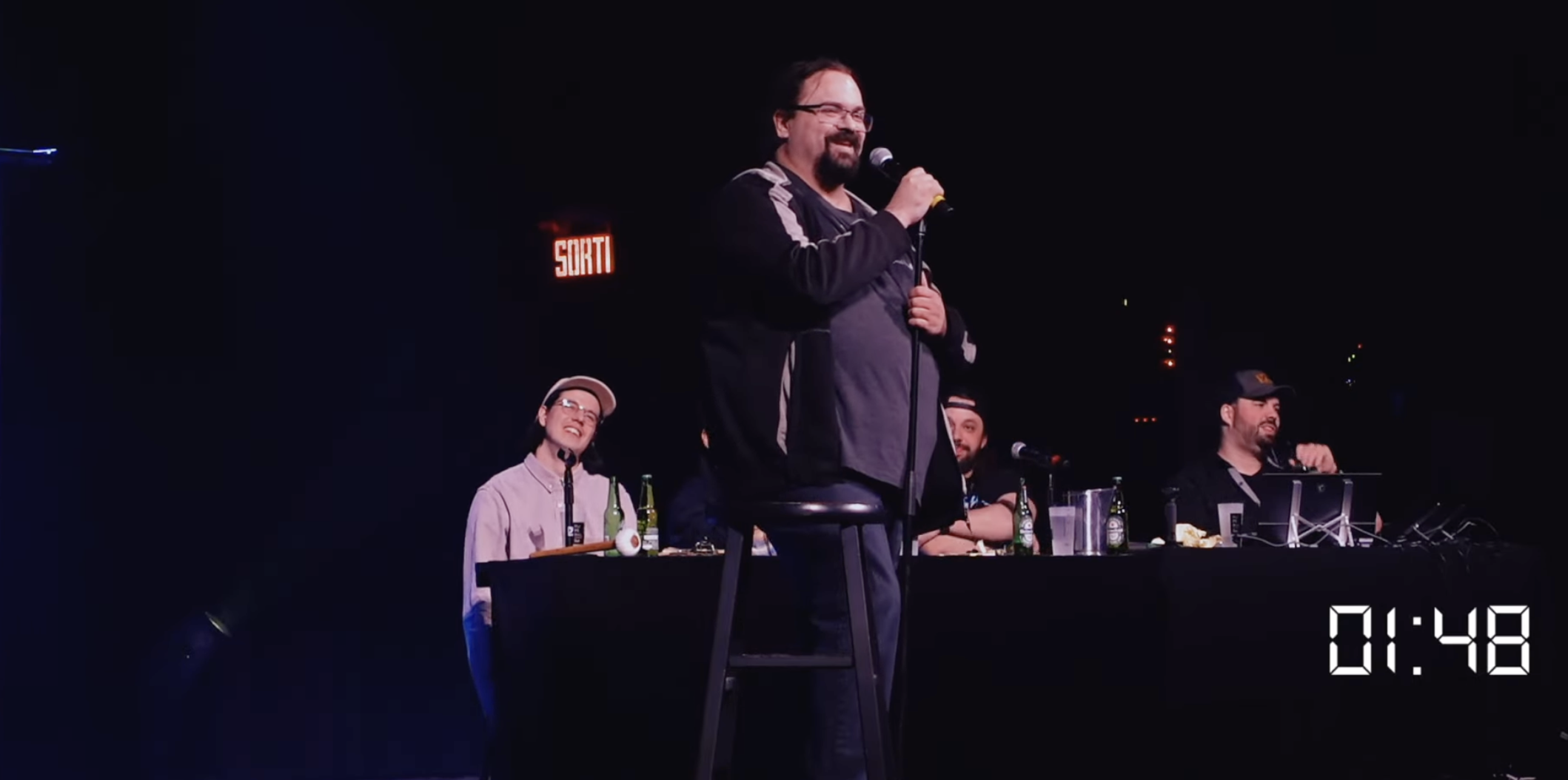 L’humoriste Faf de passage au Gong Show