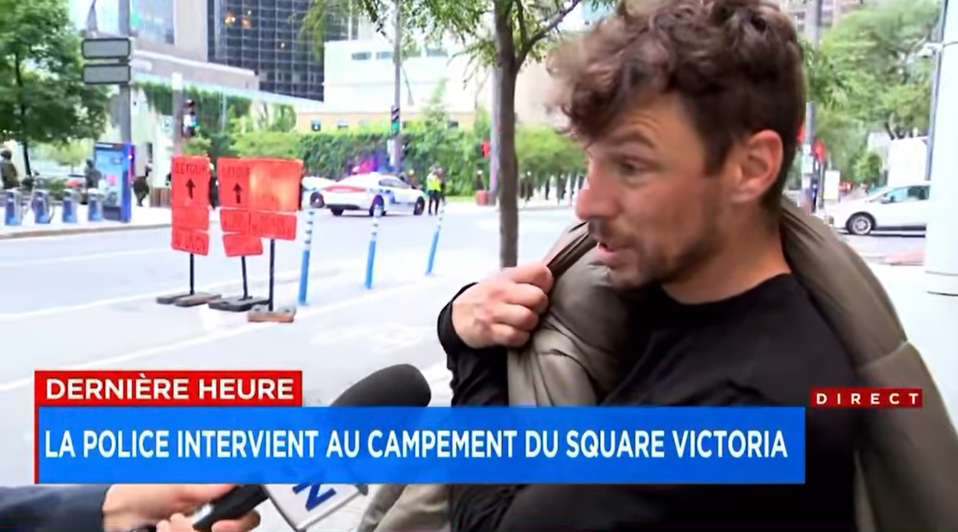 Vidéo virale: un idiot s’invite à TVA et c’est hilarant