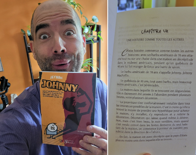 Cet humoriste fait paraître son tout premier roman!