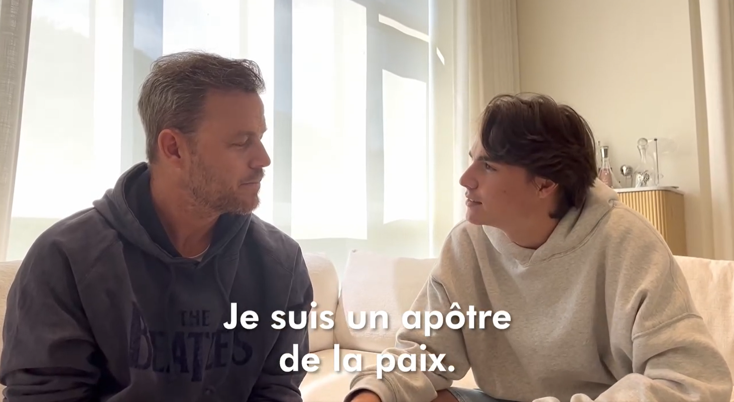 Louis Morissette fait rire de lui par son fils Justin dans une vidéo hilarante