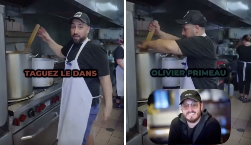 Un restaurateur attend Olivier Primeau de pied ferme!