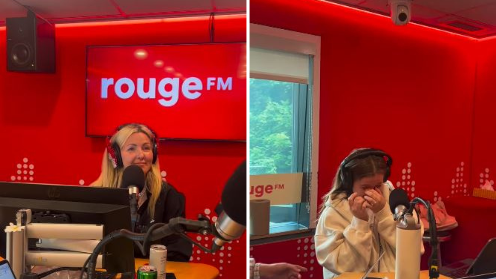 Louis Morissette émeut Véronique Cloutier en direct à Rouge FM avec une déclaration touchante