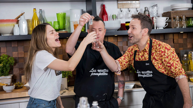 En rappel: Épisode complet des Recettes Pompettes avec Mike Ward et Éric Salvail