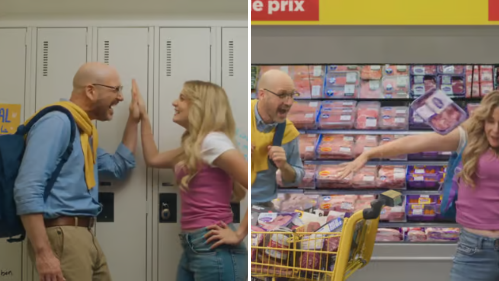 Maxi innove avec une nouvelle pub mettant en vedette Martin Matte et Rosalie Vaillancourt