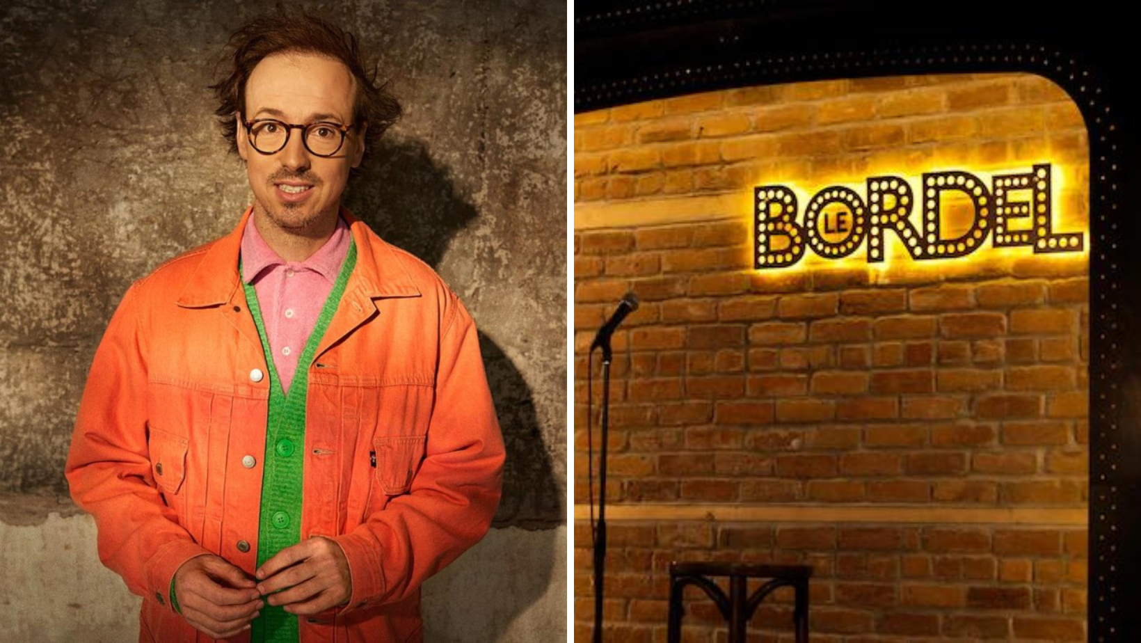 Pascal Cameron animera une nouvelle soirée mensuelle au Bordel Comédie Club
