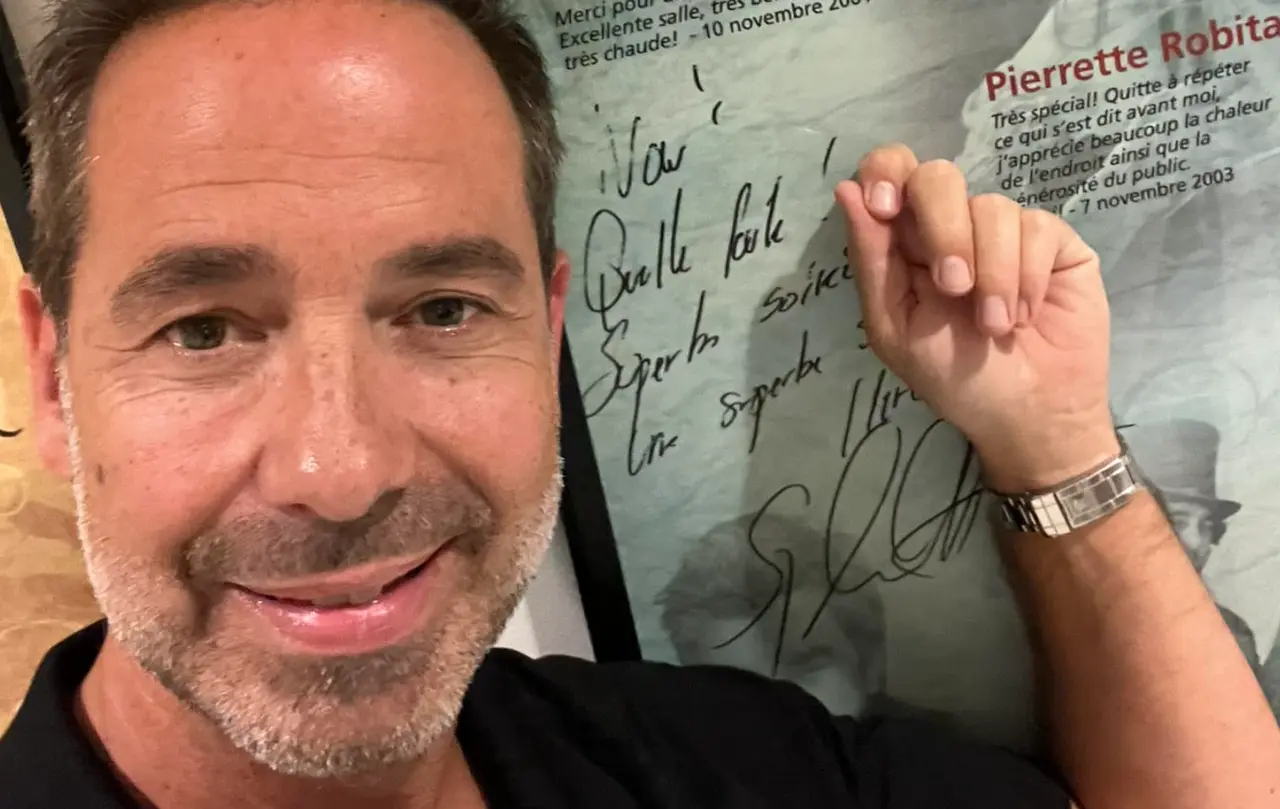 Très beau cadeau de José Gaudet à sa fille
